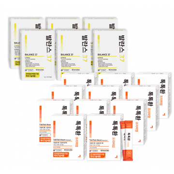 발란스37 6개 + 톡톡환 프리미엄 11개