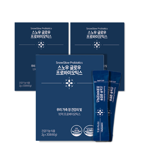 스노우글로우프로바이오틱스 3개 - 정기구독
