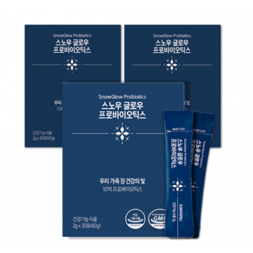 스노우글로우프로바이오틱스 3개 묶음