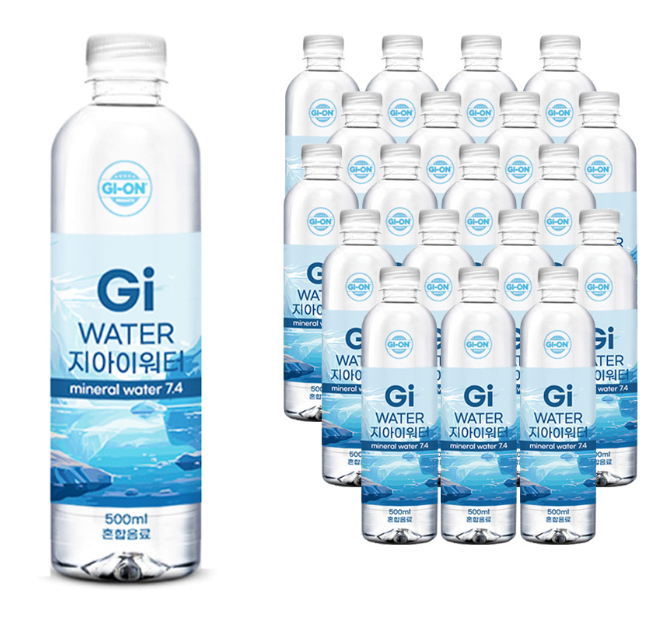 지아이워터 1팩 (20병)