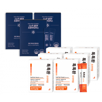 톡톡환 프리미엄 6개 + 스노우 3개